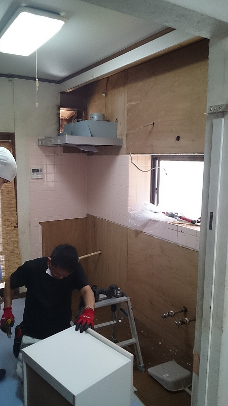 Y様邸キッチン改修工事２